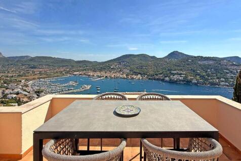 17-port andratx-Hoch ueber dem Hafen - wohnen mit Adlerblick-kaufen-tisch