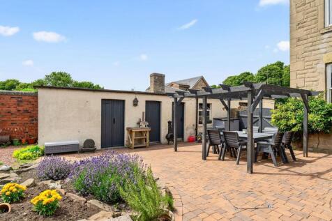 Rear Garden and Our buildings