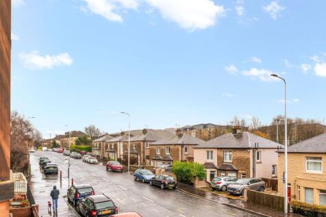 Lochend Road from the Bay Window in the Lounge