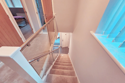 Glass Stair case