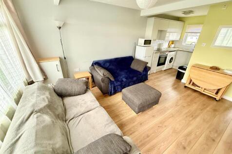 Living room and kitchen