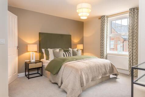 Main bedroom in the 4 bedroom Culver at Finchwood Park