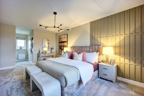 Relax in the spacious main bedroom