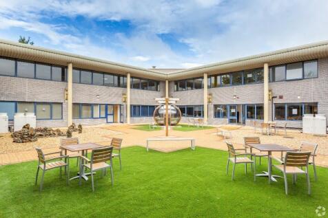 Landscaped courtyard