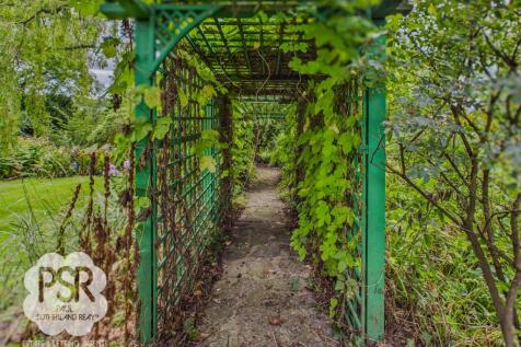 Magical Covered Walkway to the Orchard