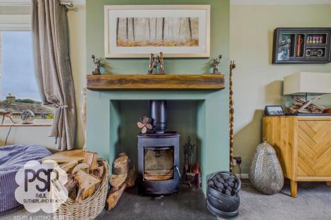 Lounge - Log Burner Fireplace