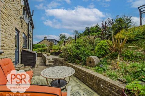 Rear Garden - Lower Seating and Dining Area