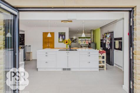 Kitchen Through the Bi-Fold Doors