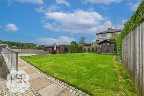 Rear Garden - Elevated Lawn