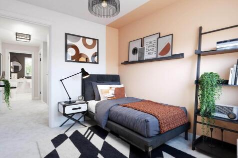 A third bedroom could also be used as a nursery or home office