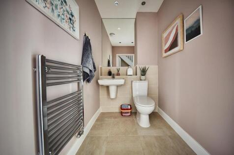 Convenient downstairs toilet