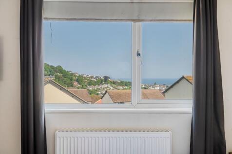 Sea view from bedroom one