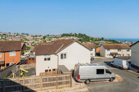 Views across Teignmouth and out to sea