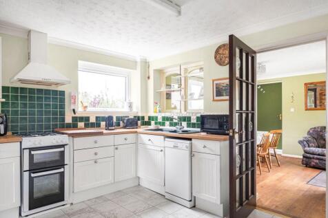 Kitchen into dining room