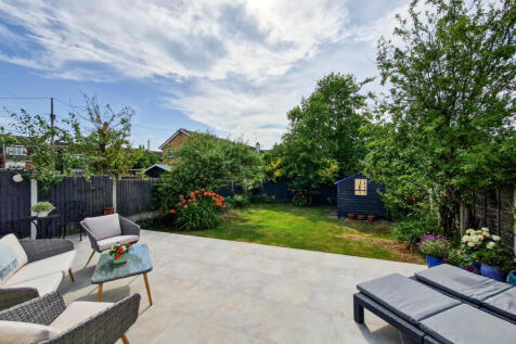 West Facing Rear Garden