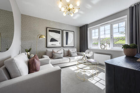 Indicative Living Room, Contemporary Modern Decoration