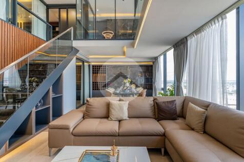 30th Floor Duplex  3 Bedroom For Sale - The Penthouse, Tonle Bassac, Phnom Penh
