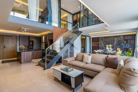 30th Floor Duplex  3 Bedroom For Sale - The Penthouse, Tonle Bassac, Phnom Penh