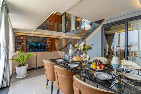 30th Floor Duplex  3 Bedroom For Sale - The Penthouse, Tonle Bassac, Phnom Penh