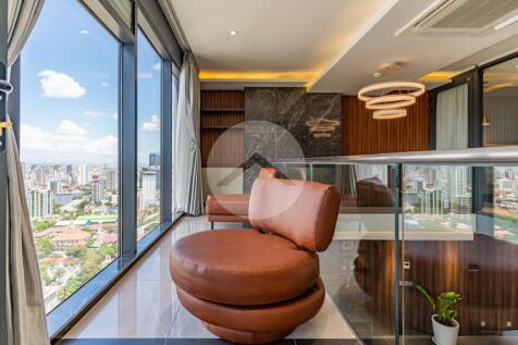 30th Floor Duplex  3 Bedroom For Sale - The Penthouse, Tonle Bassac, Phnom Penh