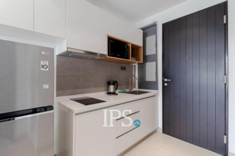 1 Bedroom Condo For Rent - Rose Apple Square, Svay Dangkum, Siem Reap