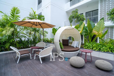 1 Bedroom Condo For Rent - Rose Apple Square, Svay Dangkum, Siem Reap