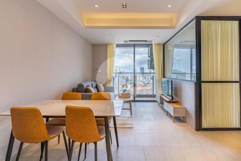25th Floor 2 Bedroom Condo For Sale - Time Square 3, Boeung Kak 1, Phnom Penh