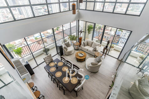 21st Floor Duplex 3 Bedroom Penthouse For Sale - Parc 21 Residence, Boeung Trabek, Phnom Penh