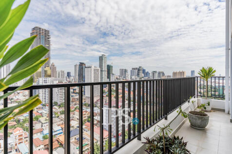 21st Floor Duplex 3 Bedroom Penthouse For Sale - Parc 21 Residence, Boeung Trabek, Phnom Penh
