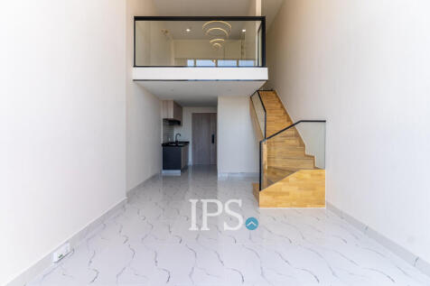 18th Floor Duplex 2 Bedroom Condo For Sale - L Tower, Beoung Tumpun 2, Phnom Penh