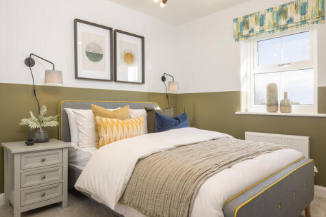 Internal image of the second bedroom in the archford at niveus walk