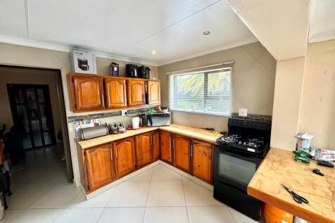 Open plan kitchen of the flat