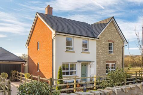 Outside view of the Maidstone 3 bed home at Foundry Lea