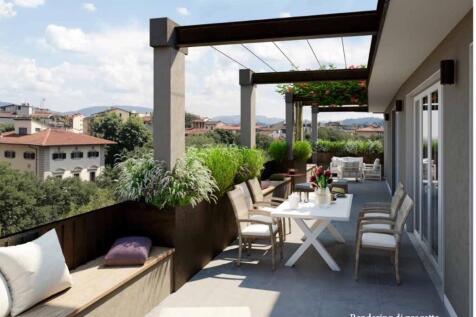 terrace on top floor