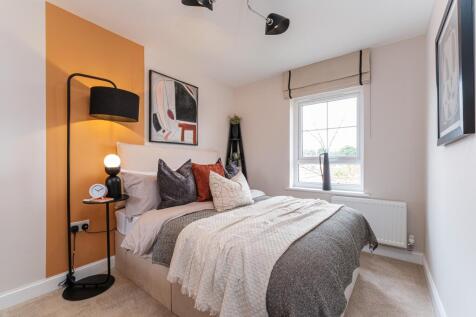 Interior view of bed 2 in our 3 bed Mewstone home