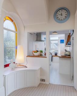 43B Clarence Hill, Dartmouth Hallway and Kitchen