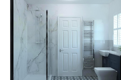 JACK &amp; JILL SHOWER ROOM
