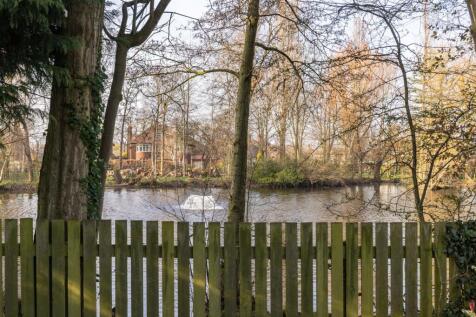 Far Garden View Over Lake