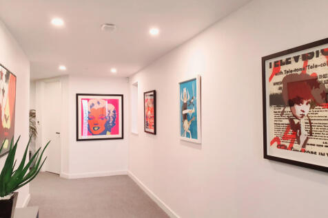 Art gallery entrance