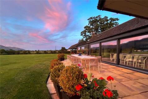 Patio At Sunset