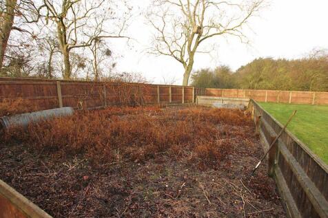 Rear garden potential allotment area