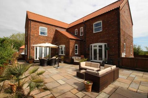 Rear aspect and patio area