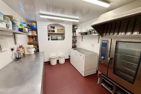lower ground floor food prep area