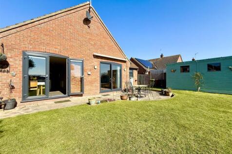 rear aspect and patio