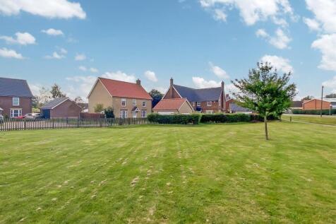 front apect across grassed area