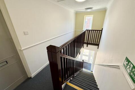 well decorated communal hallway