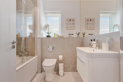 Show home bathroom