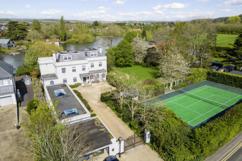 Front Elevation, Studio and Tennis Court