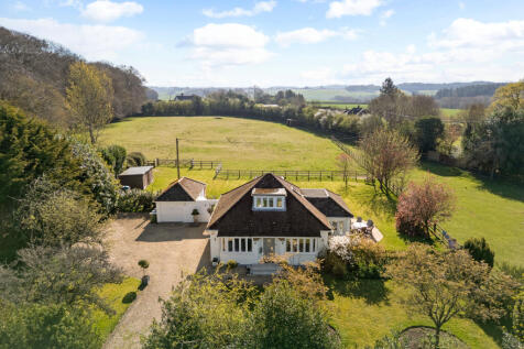 Front Elevation with Paddocks behind