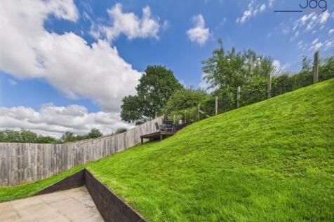 Decked area with sunset views
